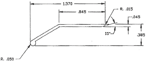 A drawing of the side of a car.