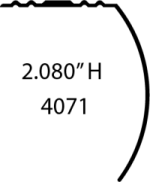Stair Nose, 2" Drop, 12' Long
