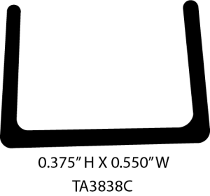 Silhouette of a cow standing on grass.