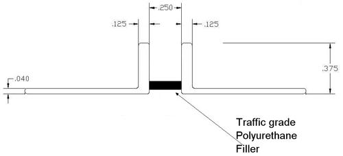 A drawing of the side of a truck.
