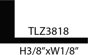 Illustration of TLZ3818 tool dimensions.