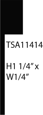 Black rectangle with text measurements.