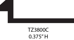 Black and white abstract geometric design.