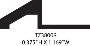 Logo with stylized black roof design.