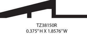 Silhouette of abstract architectural structure logo.