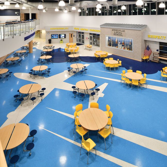 Award Winning project Ayersville School