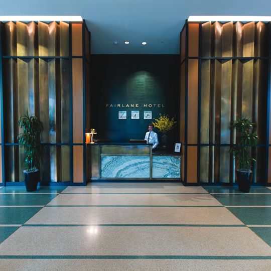 Award winning project Fairlane Hotel