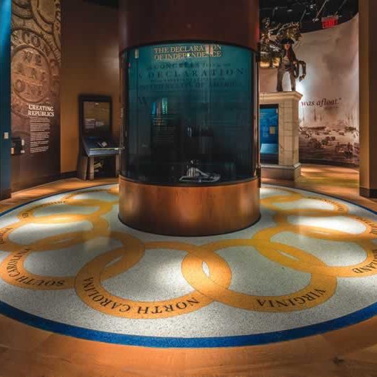Award winning project Museum of the American Revolution